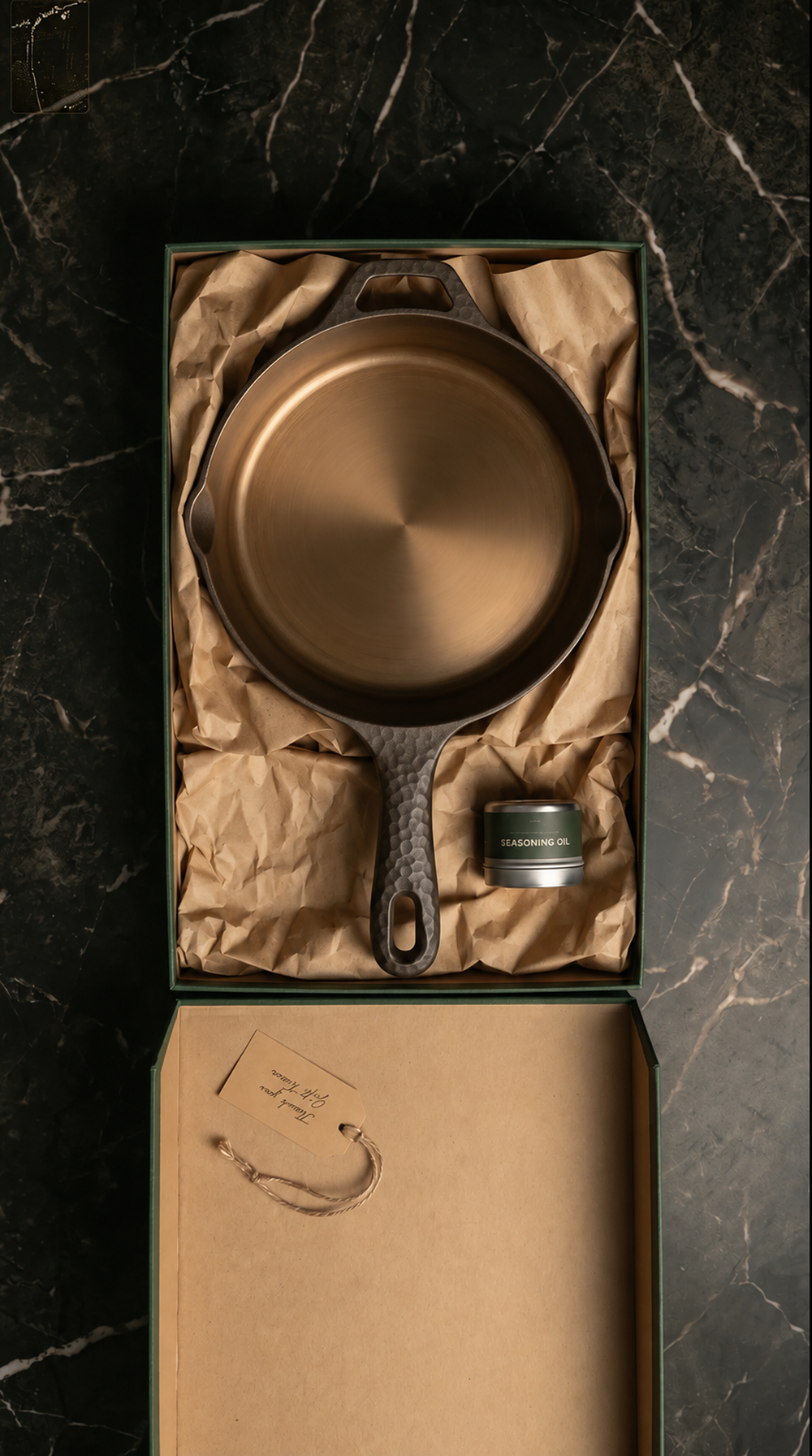 The Last Skillet™ — gift-ready packaging
