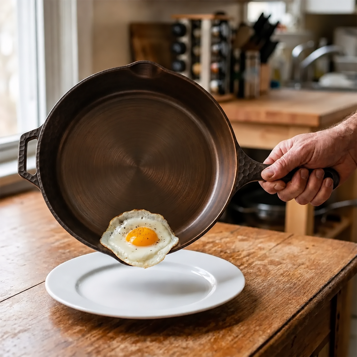 Egg slide